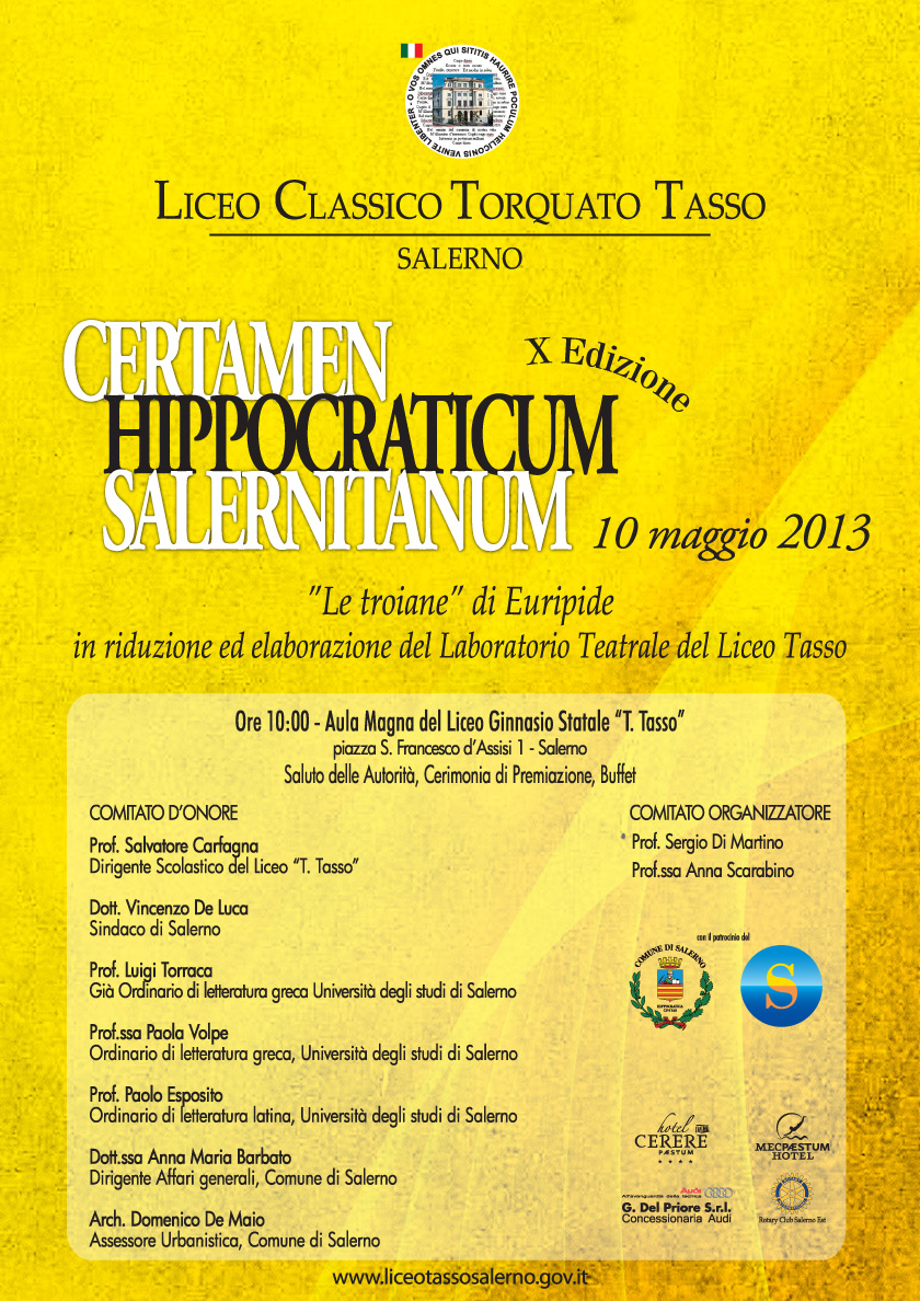 X Certamen Hippocraticum Salernitanum