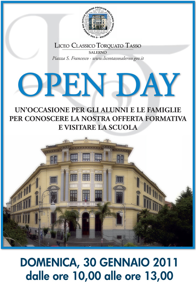 Open Day del 30 gennaio 2011