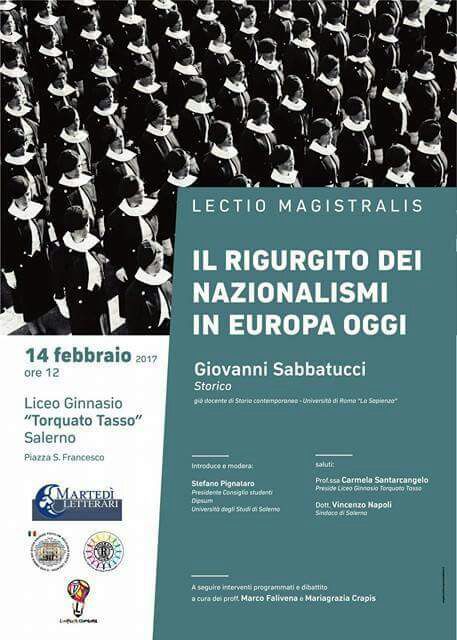 Lectio Magistralis di Giovanni Sabbatucci