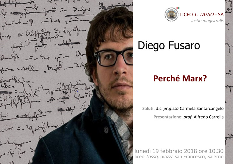 Diego Fusaro: Perché Marx?