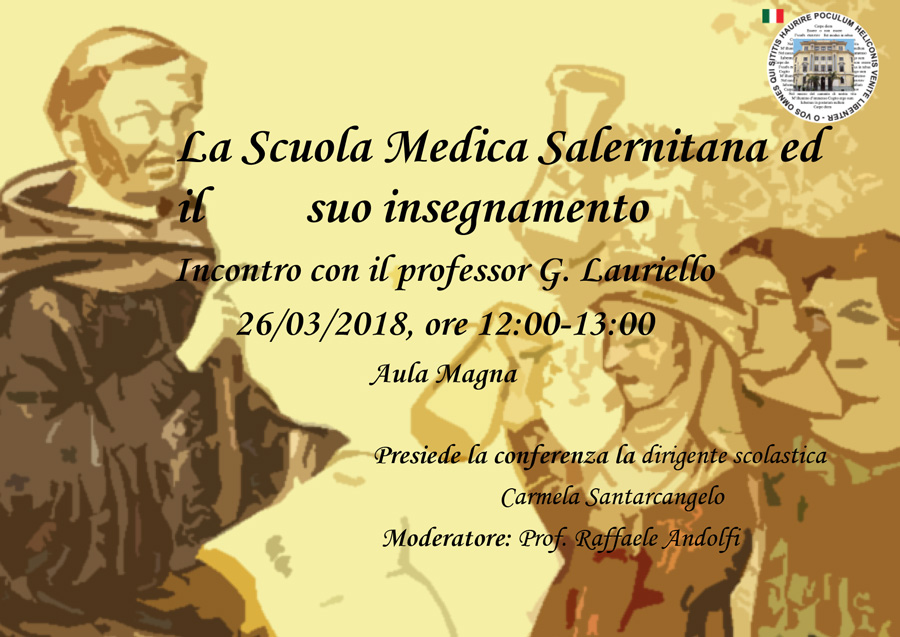 Incontro: La Scuola Medica Salernitana ed il suo insegnamento