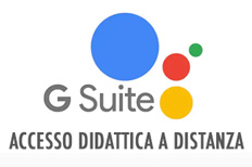 Gsuite - Accesso didattica a distanza