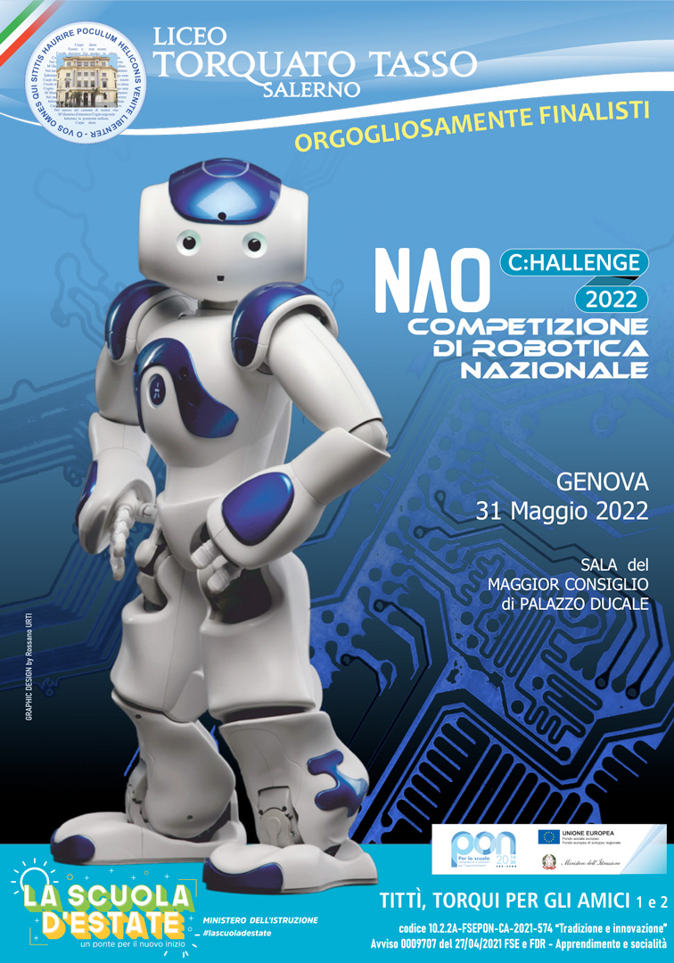 NAO: Competizione di robotica nazionale. Genova, 31 Maggio 2022